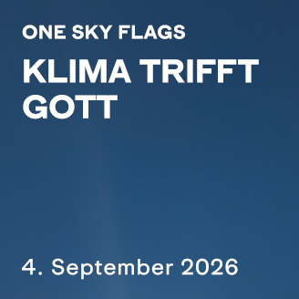 One Sky Flags Klima trifft Gott
